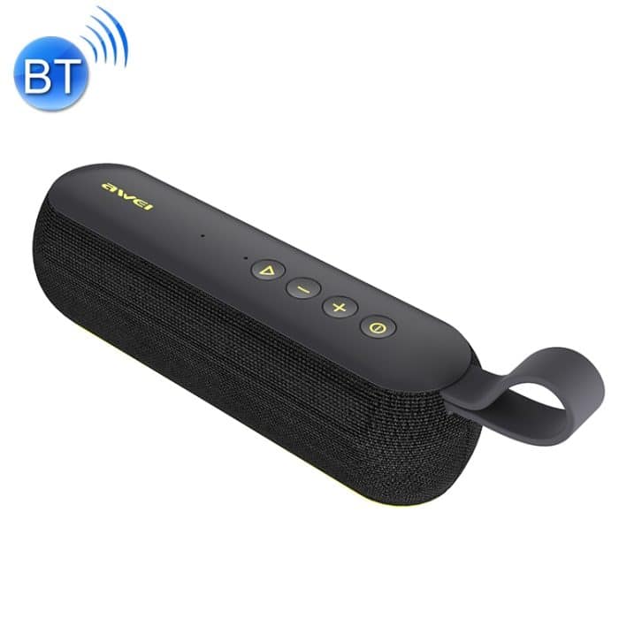 IP7G3215B.jpg awei Y230 Tragbarer kabelloser Bluetooth-Lautsprecher V4.2 mit HD-Sound und verbessertem Bass, integriertem Mikrofon, unterstützt NFC / U-Disk / TF-Karte / AUX – Bild 1