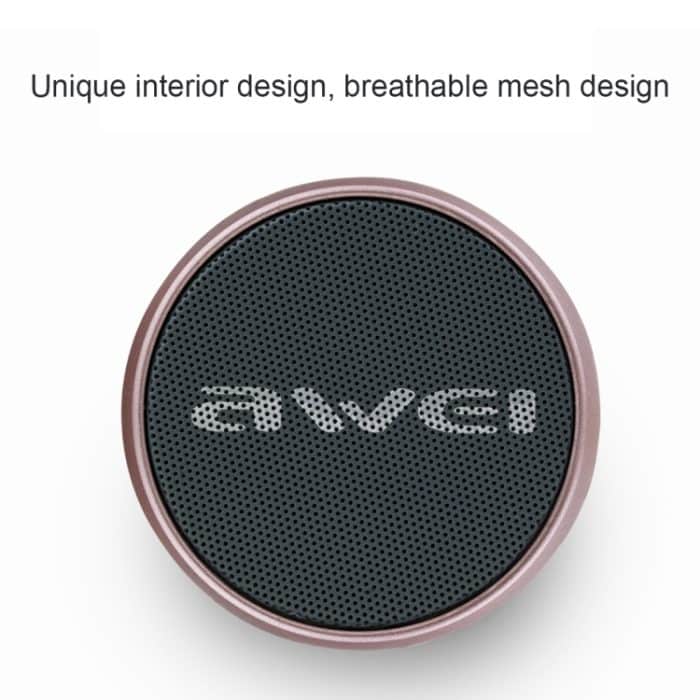 IP7G3222H_2.jpg awei Y500 Mini tragbarer kabelloser Bluetooth-Lautsprecher mit 3D-Stereo, integriertem Mikrofon, unterstützt TF-Karte/AUX – Bild 3