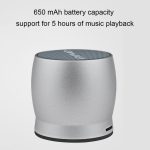awei Y500 Mini tragbarer kabelloser Bluetooth-Lautsprecher mit 3D-Stereo, integriertem Mikrofon, unterstützt TF-Karte/AUX – Bild 4