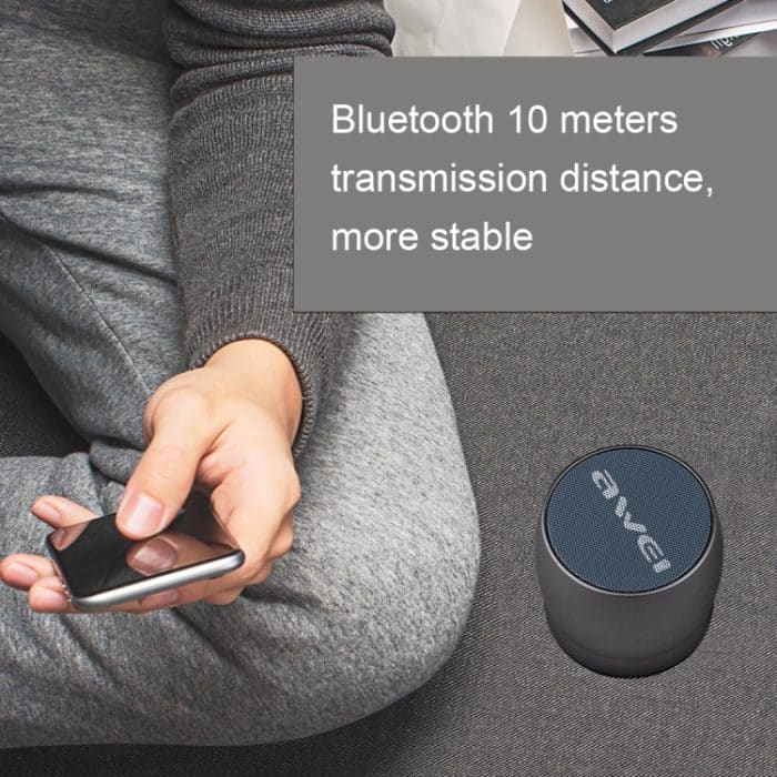 IP7G3222H_6.jpg awei Y500 Mini tragbarer kabelloser Bluetooth-Lautsprecher mit 3D-Stereo, integriertem Mikrofon, unterstützt TF-Karte/AUX – Bild 7