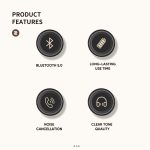 ROCK Space O2 HiFi Bluetooth 5.0 Kabelloses Headset mit Mikrofon, unterstützt TF-Karte, Space O2 – Bild 3