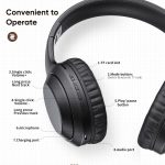 ROCK Space O2 HiFi Bluetooth 5.0 Kabelloses Headset mit Mikrofon, unterstützt TF-Karte, Space O2 – Bild 9