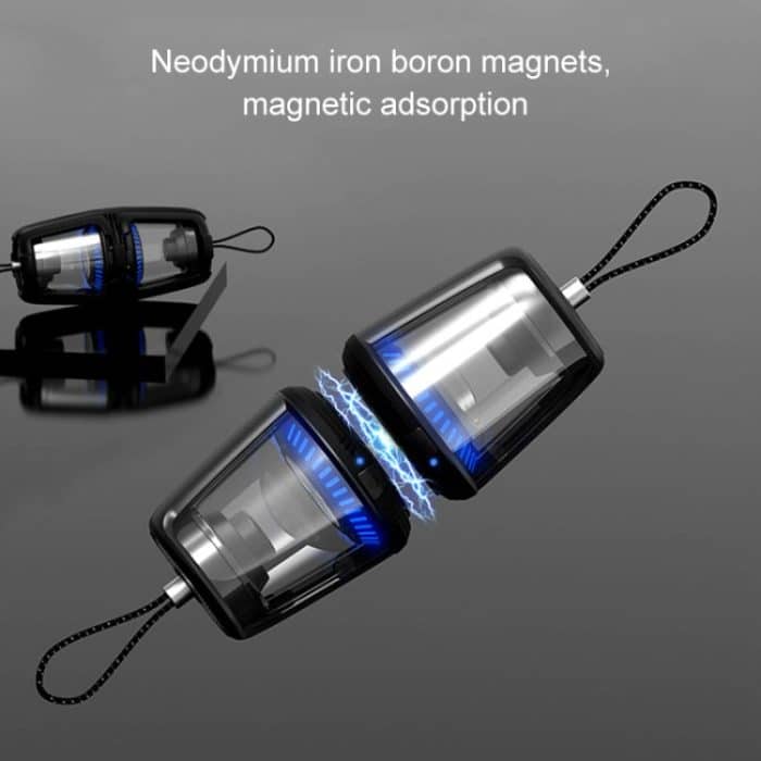 JUSTNEED TWS Wasserdichter kleiner Bluetooth-Lautsprecher, integriertes hochauflösendes Mikrofon, unterstützt Freisprechanrufe – Bild 3