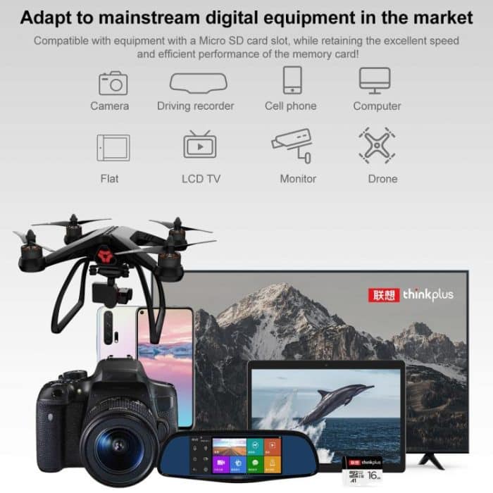 Lenovo 512 GB TF (Micro SD) -Karte Hochgeschwindigkeitsspeicherkarte – Bild 3