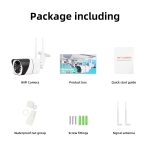 Q29 1080P HD Wireless IP-Kamera, unterstützt Bewegungserkennung, Infrarot-Nachtsicht und TF-Karte, EU-Stecker – Bild 3