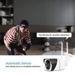 Q29 1080P HD Wireless IP-Kamera, unterstützt Bewegungserkennung, Infrarot-Nachtsicht und TF-Karte, EU-Stecker – Bild 5