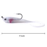 HENGJIA SO050-1 5 Stück 11 cm/16 g Luya Angelköder Angelausrüstung Wolfsbarsch weicher Fisch mit Haken, SO050-2, SO050-3, SO050-1, SO050-5, SO050-4 – Bild 2