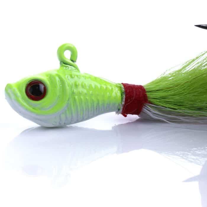 HENGJIA 7 cm/25 g gebundener Draht, Kunstköder, Blei, Fisch, Drillinge, Köder – Bild 3