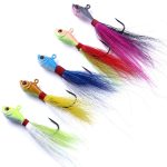 HENGJIA 7 cm/25 g gebundener Draht, Kunstköder, Blei, Fisch, Drillinge, Köder – Bild 4