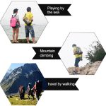 Wasserdichte Doppel-Umhängetasche für den Außenbereich, Trockensack, PVC-Fasstasche, Fassungsvermögen: 20 l, Capacity: 20L (Black), Capacity: 20L (Dark Blue), Capacity: 20L (Orange), Capacity: 20L (Pink), Capacity: 20L (Green) – Bild 9