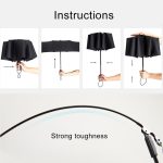 Automatischer, leichter, tragbarer, dreifach faltbarer, wasserdichter Anti-UV-Regenschirm – Bild 5