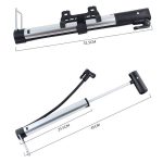 HONOR MP3128 Mini tragbare Fahrrad Luftpumpe aus Aluminiumlegierung aufblasbare Zylinder – Bild 3