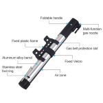 HONOR MP3128 Mini tragbare Fahrrad Luftpumpe aus Aluminiumlegierung aufblasbare Zylinder – Bild 4