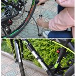 HONOR MP3128 Mini tragbare Fahrrad Luftpumpe aus Aluminiumlegierung aufblasbare Zylinder – Bild 6