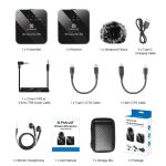 PULUZ 1 TX + 1 RX kabelloses Lavalier-Mikrofon, 1 TX + 1 RX – Bild 11