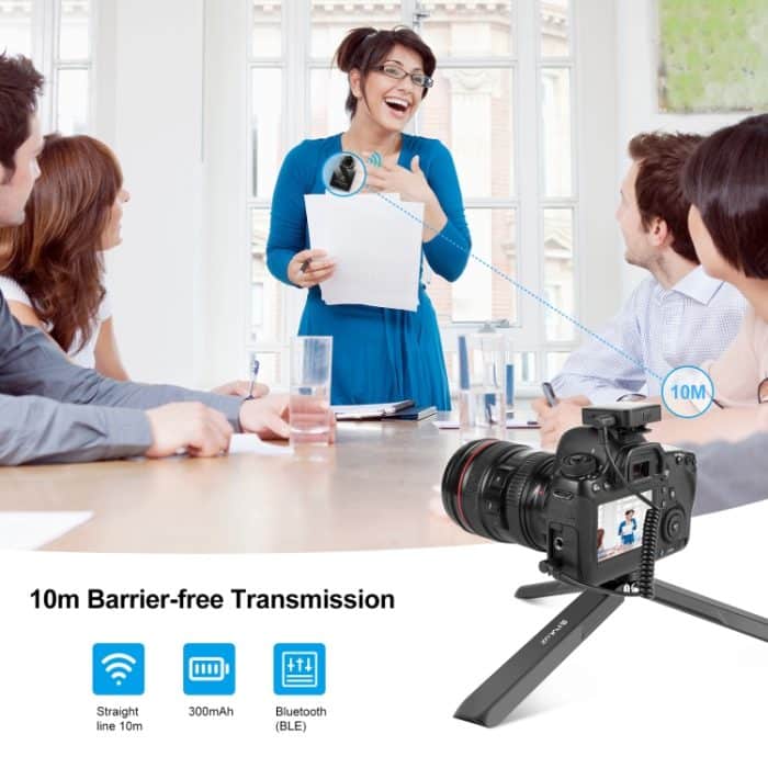 PULUZ 1 TX + 1 RX kabelloses Lavalier-Mikrofon, 1 TX + 1 RX – Bild 9