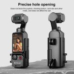 Für DJI OSMO Tasche 3 PULUZ Kunststoff Schutz Rahmen Expansion Kalten Schuh Adapter Halterung, Plastic Protection Frame – Bild 7