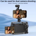 Für DJI OSMO Pocket 3 PULUZ Schutzhülle Rahmen Erweiterung Telefon Klemme, Kompatibel mit Stativ Pole – Bild 7