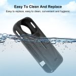 For Insta360 X5 PULUZ Silicone Protective Case with Lens Cover, Silicone Case with Lens Cover (Black), Silicone Case with Lens Cover (Blue), Silicone Case with Lens Cover (Red) – Bild 5