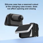 For Insta360 GO 3S PULUZ Camera Charging Box Silicone Cover with Lens Cap & Strap – Bild 5