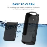 Für DJI OSMO Pocket 3 PULUZ 2 in 1 Silikon-Schutzhülle mit Tragegurt, Silicone Cover(Black), Silicone Cover(Grey), Silicone Cover(Blue) – Bild 7