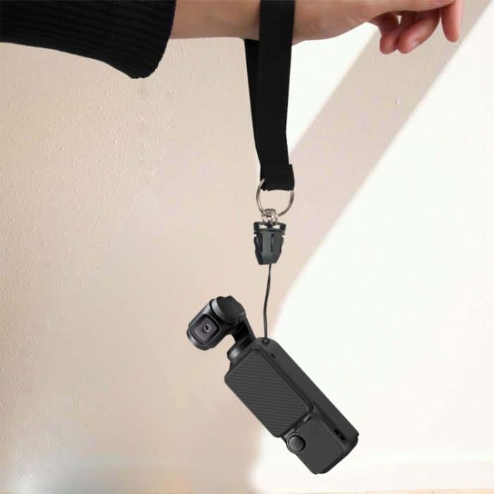 Für DJI OSMO Pocket 3 PULUZ 2 in 1 Silikon-Schutzhülle mit Tragegurt, Silicone Cover(Black), Silicone Cover(Grey), Silicone Cover(Blue) – Bild 8