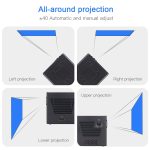 C80 DLP tragbarer HD-Projektor, 120-Zoll-Riesenbildschirmprojektor Blu-ray 4K, Android 7.1.2, 2 GB + 16 GB, EU Plug, US Plug, UK Plug, AU Plug – Bild 5