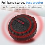 BT368 LED-Digitalanzeige Bluetooth-Lautsprecher für den Außenbereich, tragbar, IPX65 wasserdicht, unterstützt Freisprecheinrichtung / TF-Karte – Bild 5