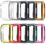 Stoßfeste TPU-Vollschutzhülle mit Schutzfolie, For Apple Watch Series 9 / 8 / 7 45mm, For Apple Watch Series 9 / 8 / 7 41mm – Bild 3