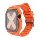 Silikonarmband mit Hülle für die Apple Watch-Serie, 7 41mm / 6&SE&5&4 40mm / 3&2&1 38mm, 7 45mm / 6&SE&5&4 44mm / 3&2&1 42mm – Bild 9