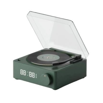 Duosi X11 Vinyl Atomic Retro-Bluetooth-Lautsprecher, kreativer Desktop-Wecker