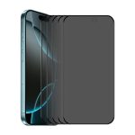 5 Stück ENKAY Hat-Prince 28 Grad Anti-Peeping-Vollbildfolie aus gehärtetem Glas, For iPhone 16 Pro Max, For iPhone 16 Pro, For iPhone 16 Plus, For iPhone 16, For iPhone 15 Pro Max, For iPhone 15 Pro, For iPhone 15 Plus, For iPhone 15