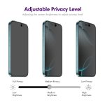 5 Stück ENKAY Hat-Prince 28 Grad Anti-Peeping-Vollbildfolie aus gehärtetem Glas, For iPhone 16 Pro Max, For iPhone 16 Pro, For iPhone 16 Plus, For iPhone 16, For iPhone 15 Pro Max, For iPhone 15 Pro, For iPhone 15 Plus, For iPhone 15 – Bild 3