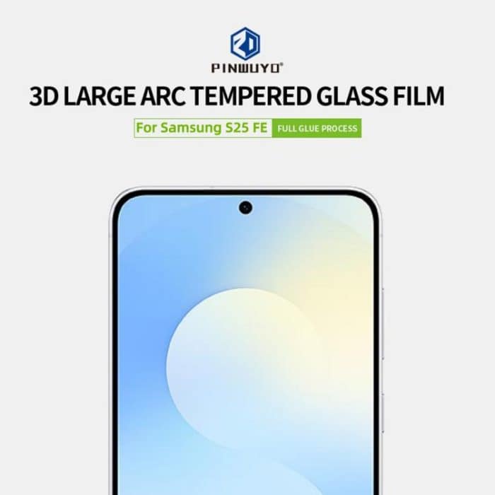 PINWUYO 9H 3D gebogener Vollbild-Explosionsschutz aus gehärtetem Glas, For Samsung Galaxy Z Fold7, For Samsung Galaxy A26, For Samsung Galaxy S25 5G, For Samsung Galaxy S25+ 5G, For Samsung Galaxy S25 Ultra 5G, For Samsung Galaxy A16... – Bild 4