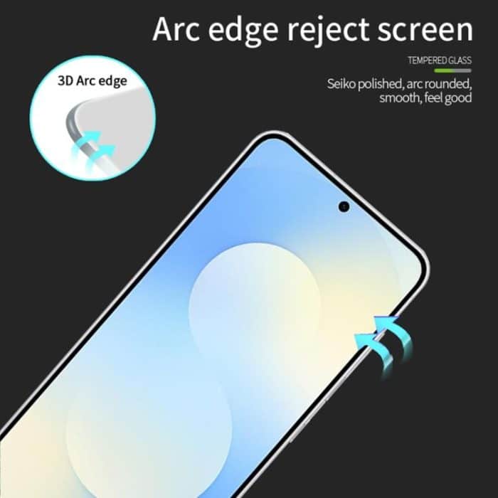 PINWUYO 9H 3D gebogener Vollbild-Explosionsschutz aus gehärtetem Glas, For Samsung Galaxy Z Fold7, For Samsung Galaxy A26, For Samsung Galaxy S25 5G, For Samsung Galaxy S25+ 5G, For Samsung Galaxy S25 Ultra 5G, For Samsung Galaxy A16... – Bild 6