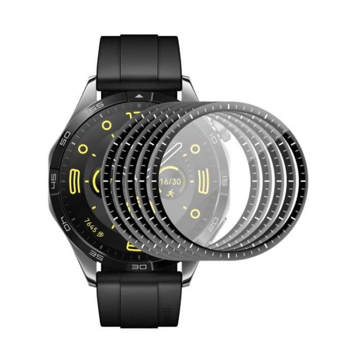 SYA002338014.jpg 5 Stück ENKAY 3D Full Coverage Soft PC Edge + PMMA HD Displayschutzfolie, For Huawei Watch 5 42mm, For Huawei Watch 5 46mm, For Huawei Watch Fit 4 Pro, For Huawei Watch Fit 4, For Huawei Watch GT 5 Pro 46mm, For Huawei Watch GT 5 Pro 42mm... – Bild 1