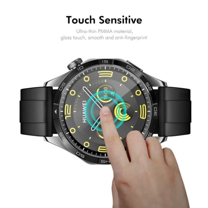 10 Stück ENKAY 3D Full Coverage Soft PC Edge + PMMA HD Displayschutzfolie, For Huawei Watch 5 42mm, For Huawei Watch 5 46mm, For Huawei Watch Fit 4 Pro, For Huawei Watch Fit 4, For Huawei Watch GT 5 Pro 46mm, For Huawei Watch GT 5 Pro 42mm... – Bild 5