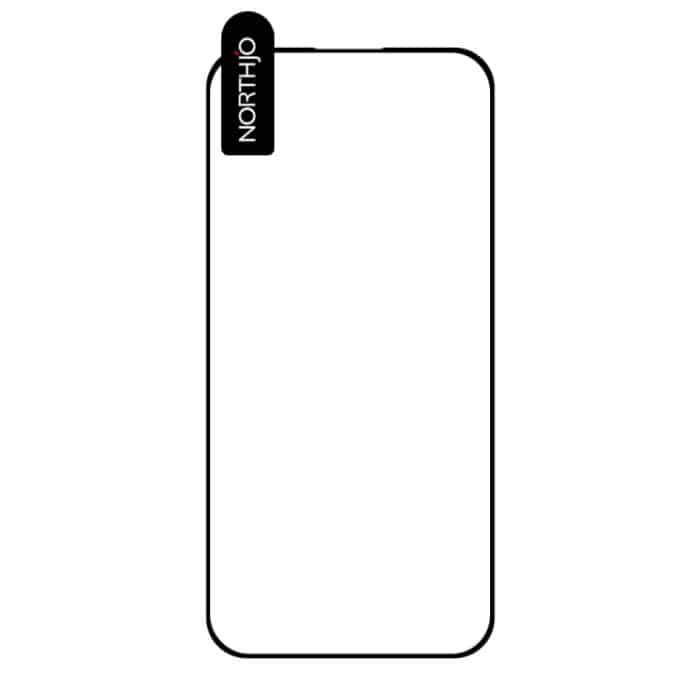 NORTHJO A++ Displayschutzfolie aus gehärtetem Glas mit Vollkleber-Siebdruck – Bild 3