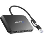 WAVLINK WL-UG69DH2 Dual-Monitor-USB+Typ-C-auf-Dual-4K-HD-DisplayPort-Adapter-Splitter – Bild 2
