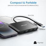 WAVLINK WL-UG69DH2 Dual-Monitor-USB+Typ-C-auf-Dual-4K-HD-DisplayPort-Adapter-Splitter – Bild 8