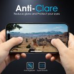 NORTHJO Matte Siebdruck-Anti-Fingerabdruck-Hartglasfolie, For iPhone 14 Plus / 13 Pro Max, For iPhone 14 / 13 Pro / 13 – Bild 4