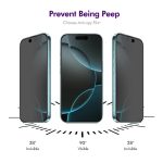 5 Stück ENKAY Hat-Prince 28 Grad Anti-Peeping-Datenschutzfolie aus gehärtetem Glas, For iPhone 16 Pro Max, For iPhone 16 Pro, For iPhone 16 Plus, For iPhone 16, For iPhone 15 Pro Max, For iPhone 15 Pro, For iPhone 15 Plus, For iPhone 15 – Bild 2