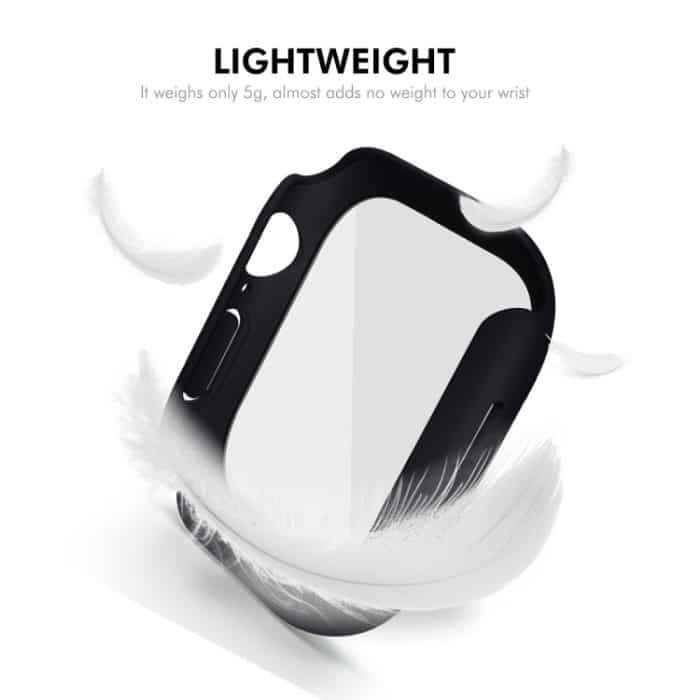 ENKAY Hat-Prince PC-Uhrengehäuse mit integrierter Hartglasfolie, For Apple Watch Series 10 46mm, For Apple Watch Series 10 42mm – Bild 7