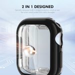 ENKAY Hat-Prince Galvanisiertes weiches TPU-Gehäuse mit Displayschutzfolie, For Apple Watch Series 10 46mm, For Apple Watch Series 10 42mm – Bild 2