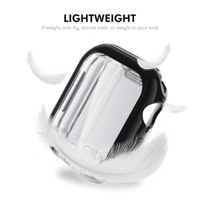 ENKAY Hat-Prince Galvanisiertes weiches TPU-Gehäuse mit Displayschutzfolie, For Apple Watch Series 10 46mm, For Apple Watch Series 10 42mm – Bild 5