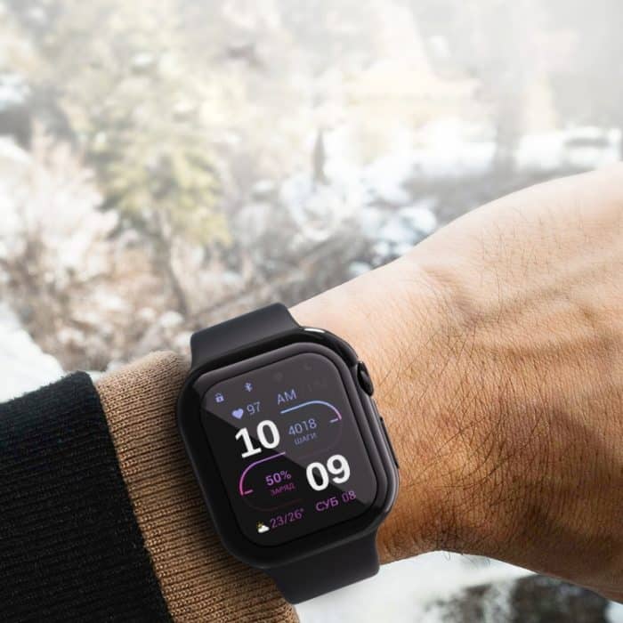 Vollflächig deckendes, galvanisiertes TPU-Uhrengehäuse, For Apple Watch Series 10 46mm, For Apple Watch Series 10 42mm – Bild 6