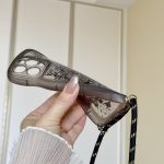 Umhängetasche aus TPU mit Wellenrand und Schmetterlingsmotiv – Bild 4