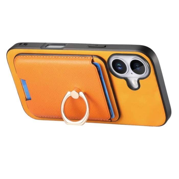 Retro Cross Leder Kartentasche MagSafe Handyhülle, For iPhone 11 Pro Max, For iPhone 11, For iPhone 11 Pro – Bild 5