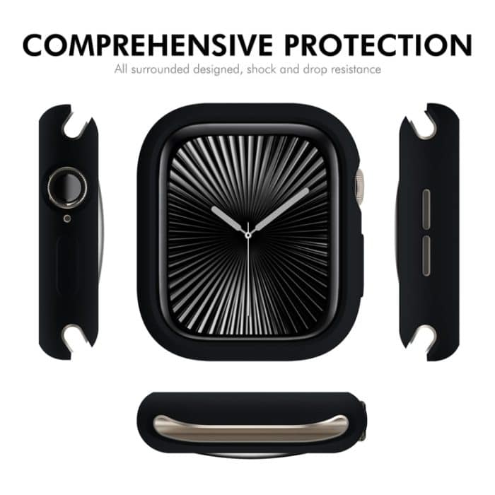 ENKAY Hat-Prince 2-in-1-Uhrengehäuse aus TPU in Bonbonfarbe mit vollflächiger PMMA-Weichfolie, For Apple Watch Series 10 46mm, For Apple Watch Series 10 42mm – Bild 3