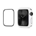 ENKAY Hat-Prince 2-in-1-Uhrengehäuse aus PC in Vollfarbe mit vollflächiger PMMA-Weichfolie, For Apple Watch Series 10 46mm, For Apple Watch Series 10 42mm